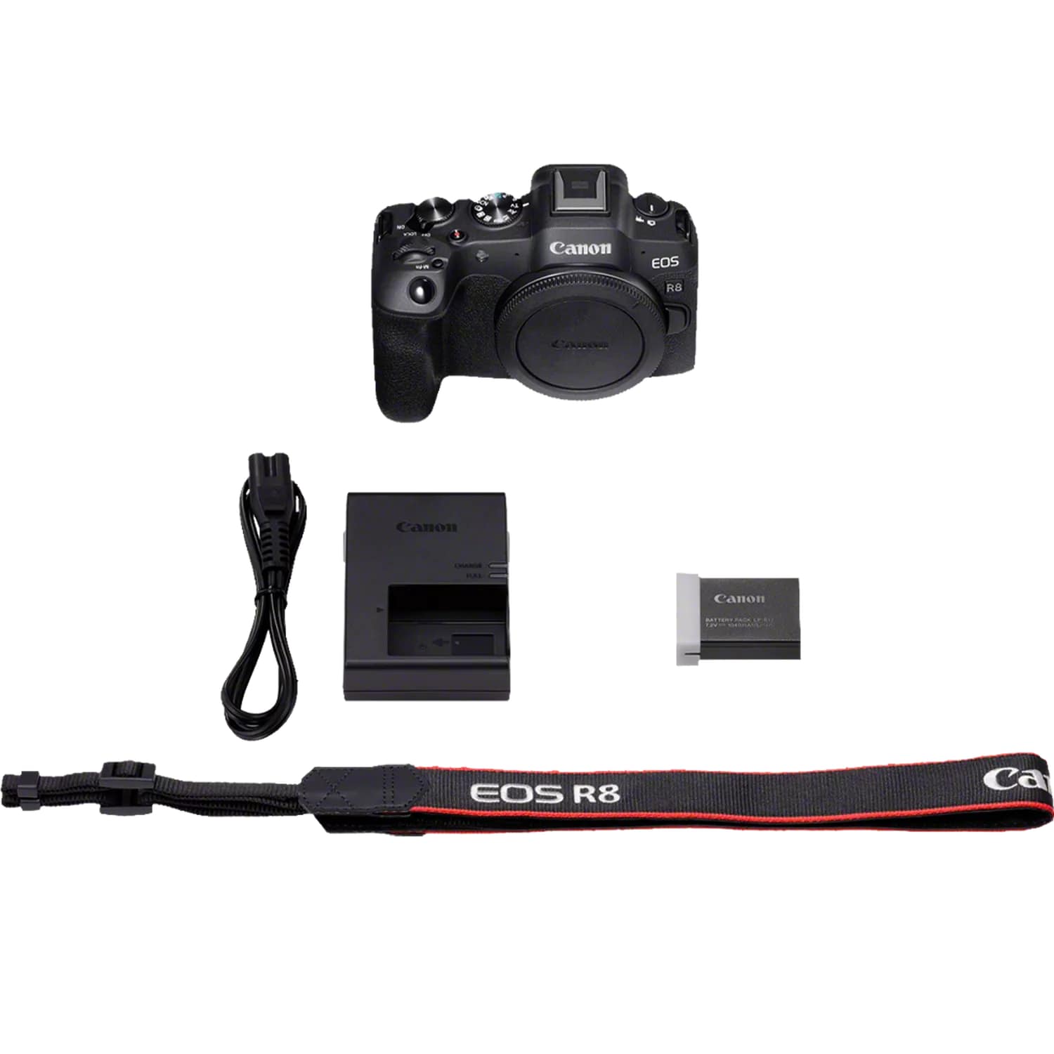 Canon EOS R8 24.2MP Full-Frame Mirrorless Camera 4K60p Body