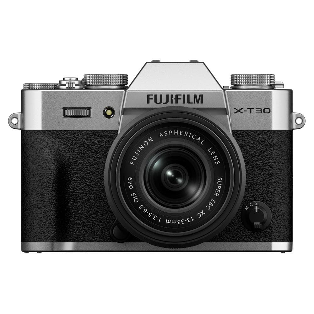 Fujifilm X-T30 III XC 13-33mm Kit Mirrorless Camera 26.1MP 6.2K Video (Silver)