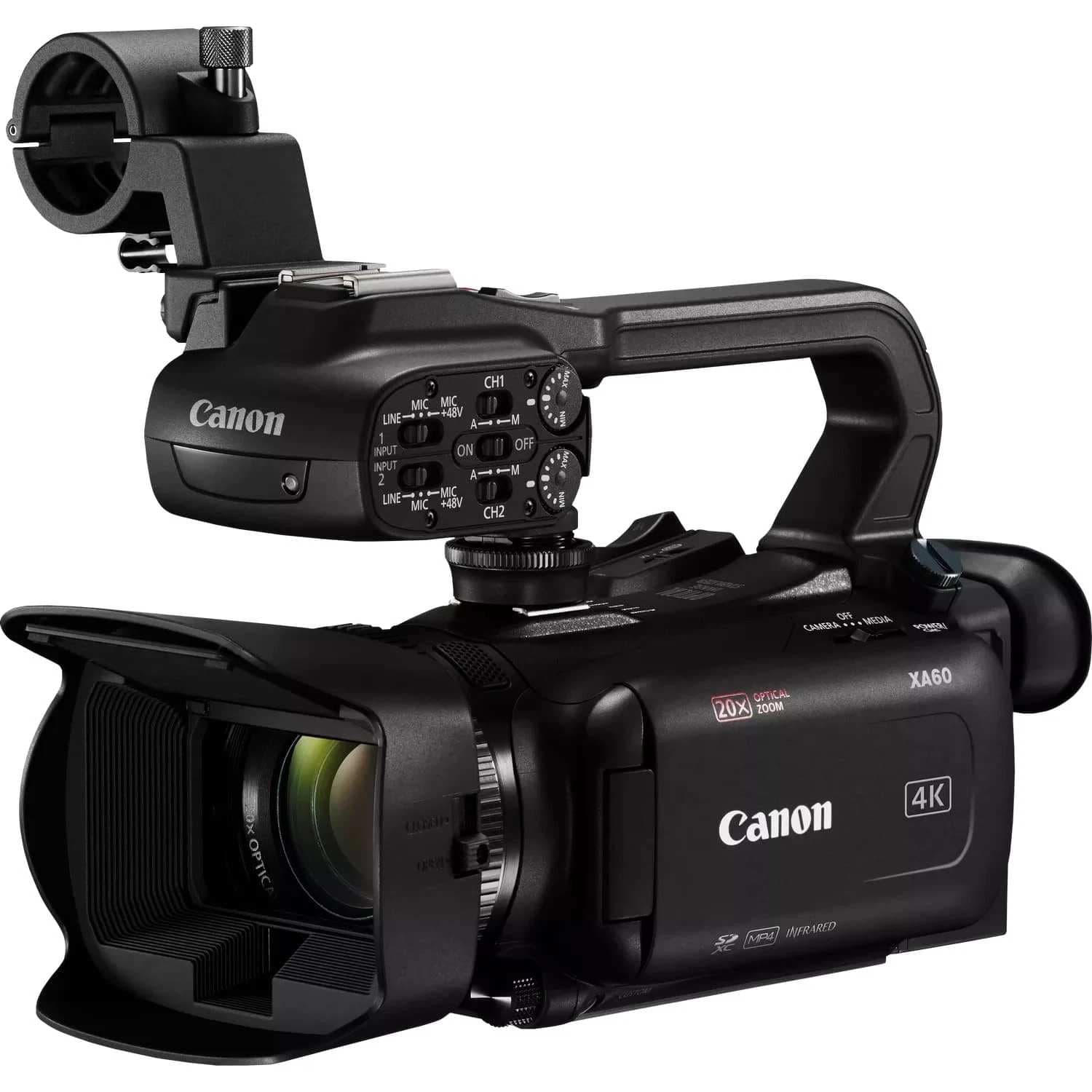 Canon XA60 4K UHD Pro Camcorder 20x Zoom XLR HDMI USB-C Streaming