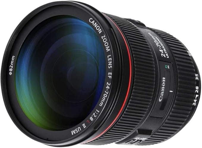 Canon EF 24-70mm f/2.8L II USM Lens – L-Series Standard Zoom, 82mm Filter